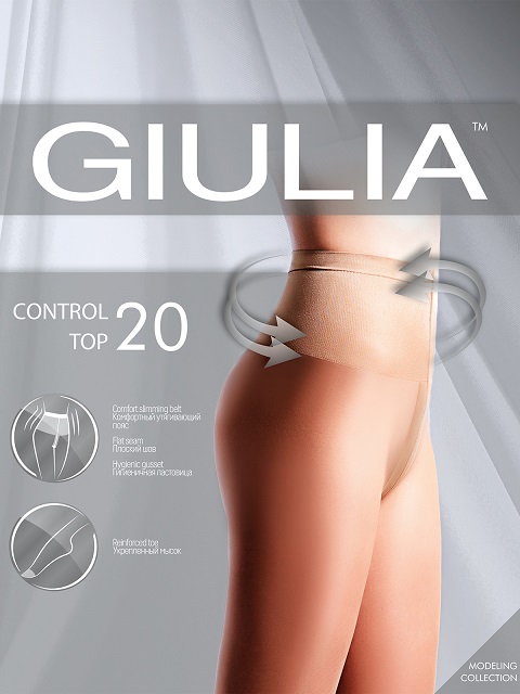 Giulia CONTROL TOP 20, колготки женские